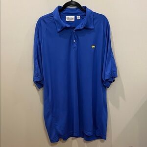 Masters Performance Blue Polo Shirt